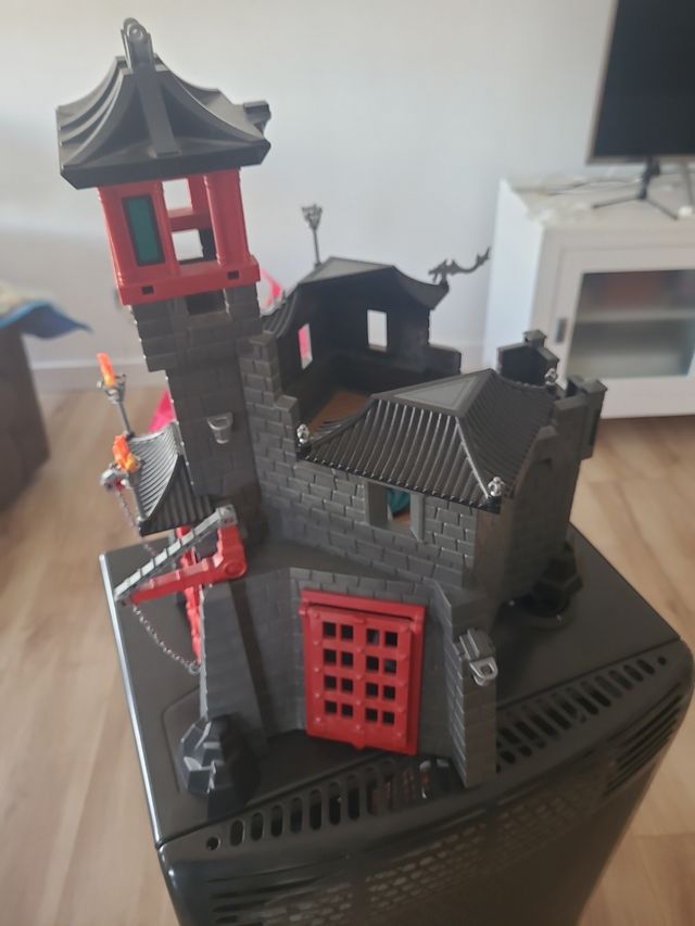Castillo fortaleza dragón playmobil