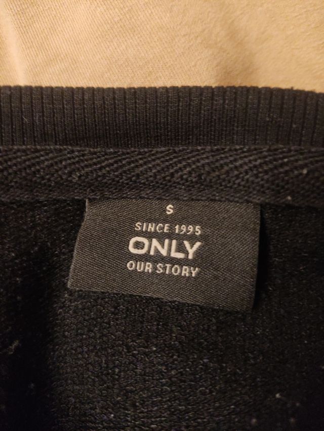 Sudadera algodón Only