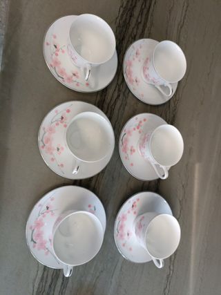 Juego café porcelana
