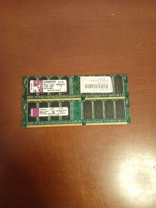 Memoria RAM DDR2 1GB Kingston