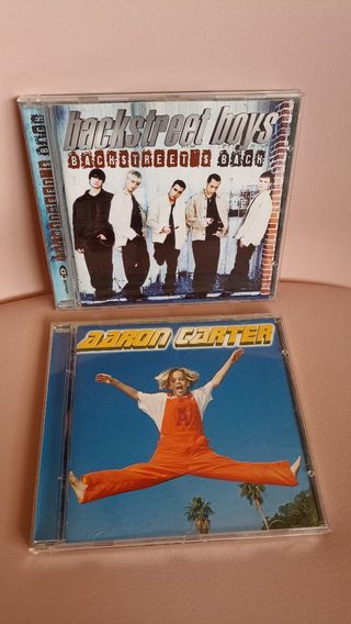 CD Backstreet Boys y Aaron Carter