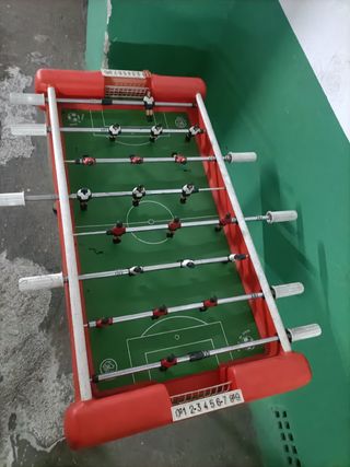 Futbolín de mesa antiguo