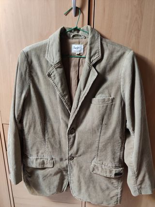 Americana pepe jeans pana marrón 