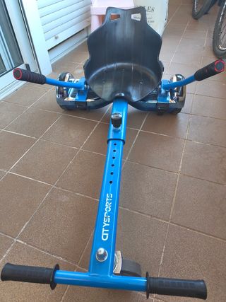 Hoverboard bluetooth y luces y Kart
