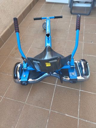 Hoverboard bluetooth y luces y Kart