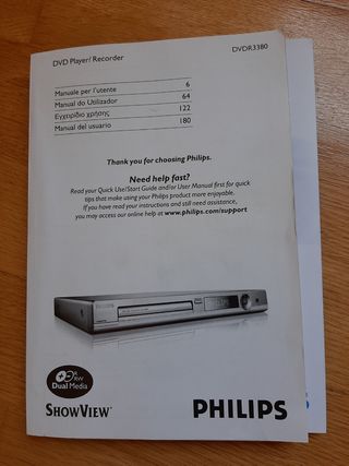 Reproductor y grabador DVD