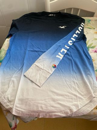 CAMISETAS MANGA LARGA HOLLISTER