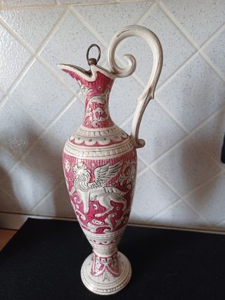 Anfora in maiolica Deruta