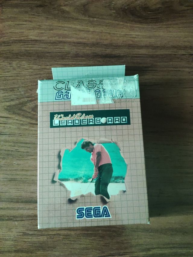 WORLDCLASS LEADERBOARD SEGA GAME GEAR