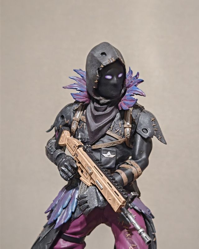 Figura Articulable Skin Fortnite Cuervo