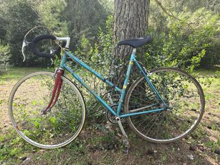 Bicicleta retro mujer carretera Corbetta