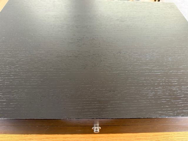 Caja de madera lacada para 18 relojes