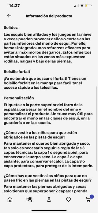 Mono esqui decathlon