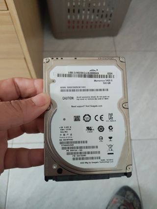 Disco duro externo 500gb