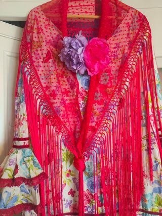 Traje de flamenca TALLA GRANDE
