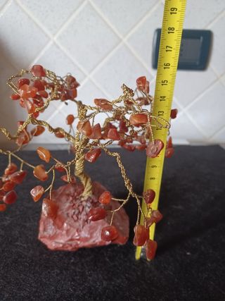 Alberello vintage rame e corniola