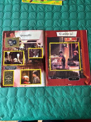 Album cromos harry potter y la piedra filosofal