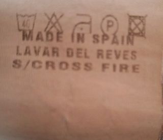 Pantalón vaquero recto desgastado