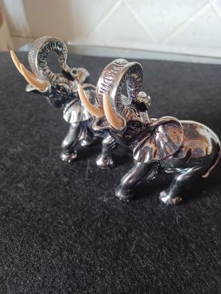 Coppia elefantini vintage
