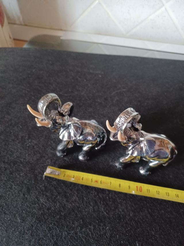 Coppia elefantini vintage