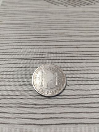 Moneda plata Alfonso XIII