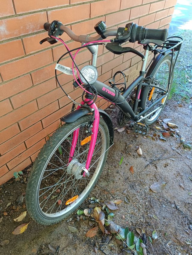 Bicicleta con ruedas de 24 pulgadas