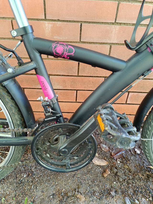 Bicicleta con ruedas de 24 pulgadas