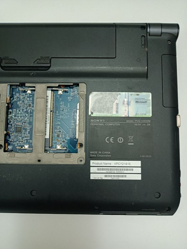 Computer Sony Vaio PCG-51412M parti di ricambio