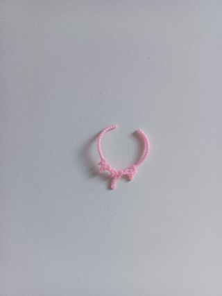 Collana rosa barbie mattel y2k vintage