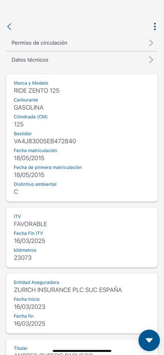 Moto 125cc “Rider Zento” kewway