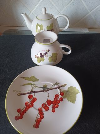 Set the in ceramica decorata