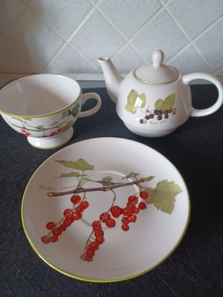 Set the in ceramica decorata