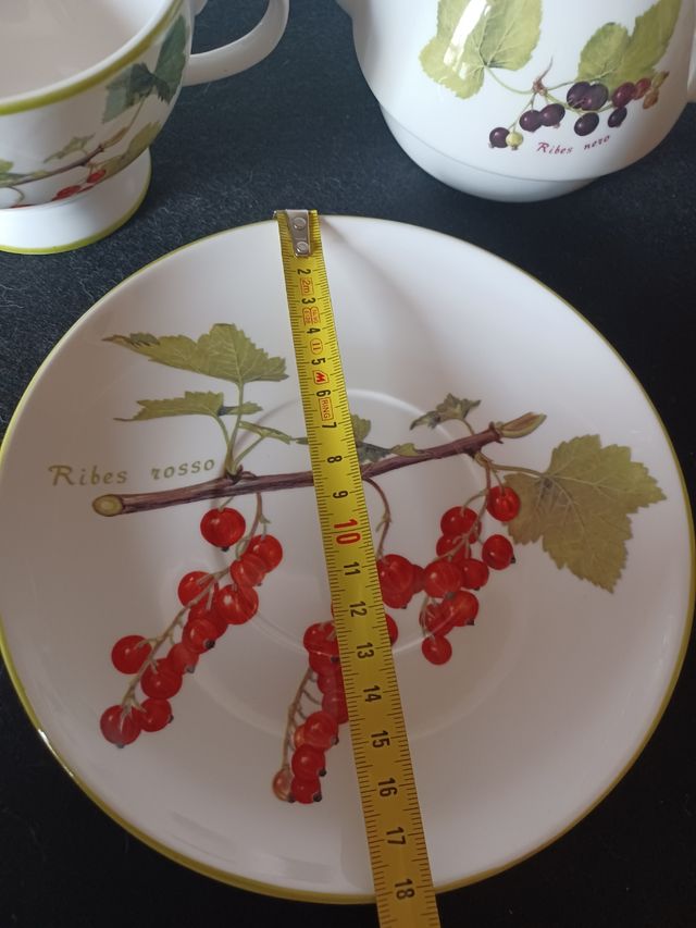 Set the in ceramica decorata