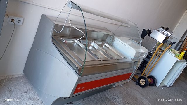 Vitrina de baño maría 1.25 /90