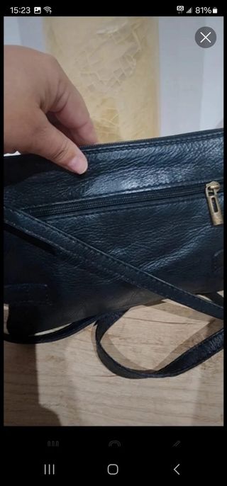 Bolso Italiano de auténtica piel Nuevo
