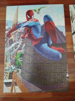 Puzzles Spiderman doble 