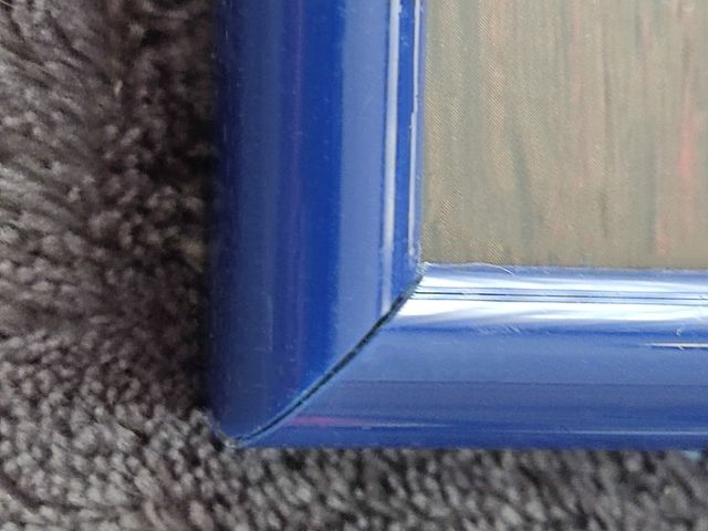 Cornice portafoto da parete blu 24x30