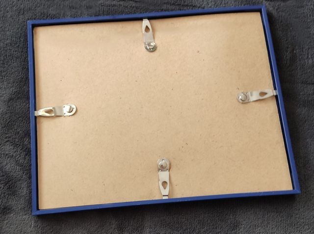 Cornice portafoto da parete blu 24x30