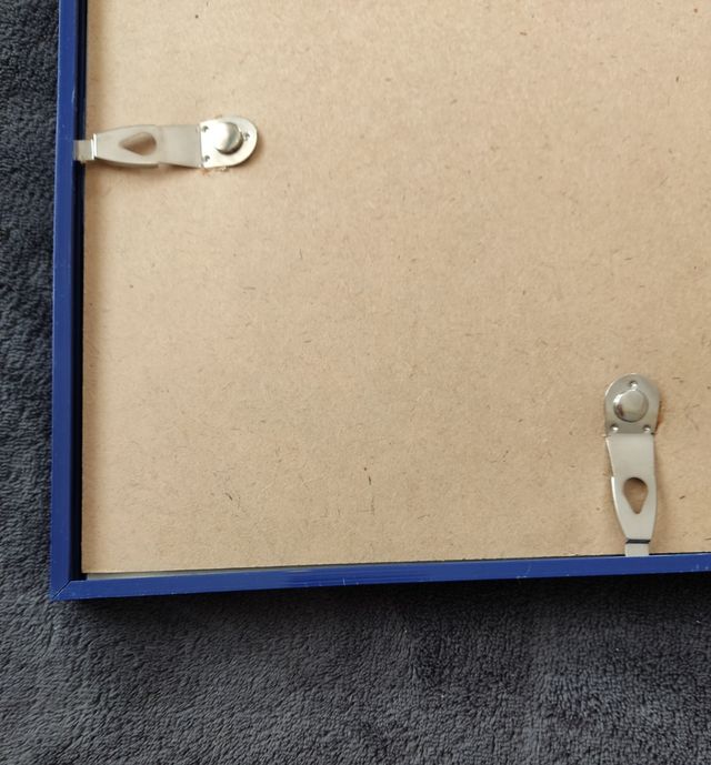 Cornice portafoto da parete blu 24x30