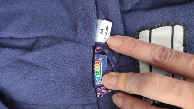 Mono de nieve bebé 6-9 meses