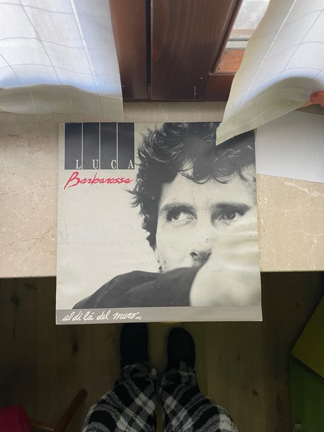 Lp Luca Barbarossa al di la del muro 1989