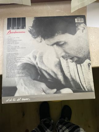 Lp Luca Barbarossa al di la del muro 1989
