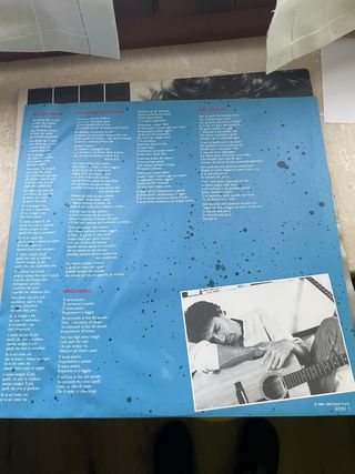 Lp Luca Barbarossa al di la del muro 1989