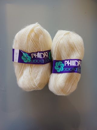 10 gomitoli di lana mohair Phildar