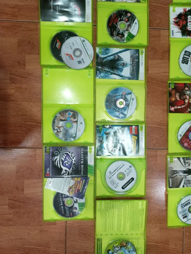 Juegos de Xbox 360 y ps2 nuevos sin uso