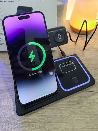 Estación de carga wireless 3 en 1