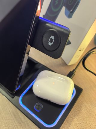 Estación de carga wireless 3 en 1