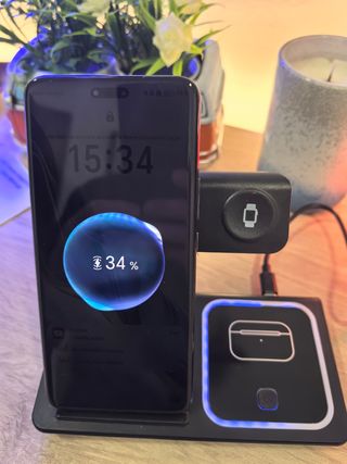 Estación de carga wireless 3 en 1