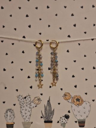 Pendientes estrellas.