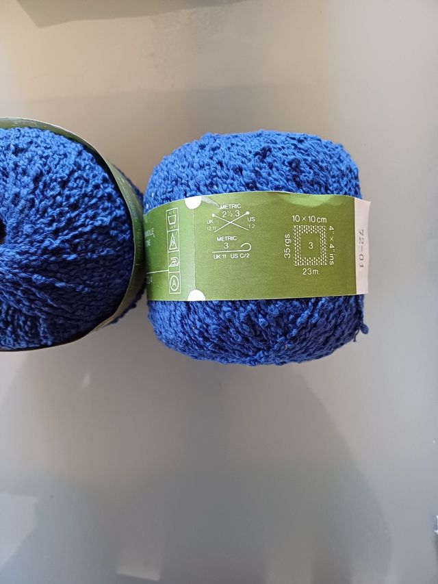 8 gomiti di puro cotone bouclé Phildar